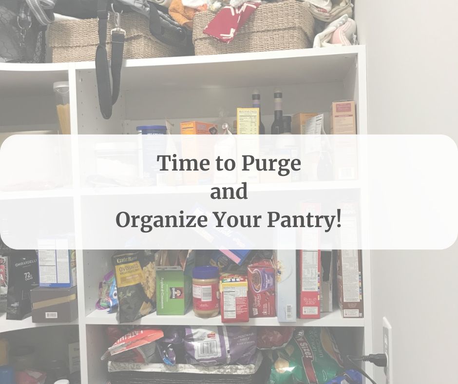 Kitchen: Purge and Organize the Pantry