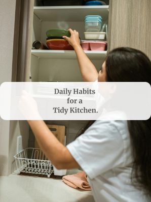 Kitchen: Set Daily Habits for Long-Term Success
